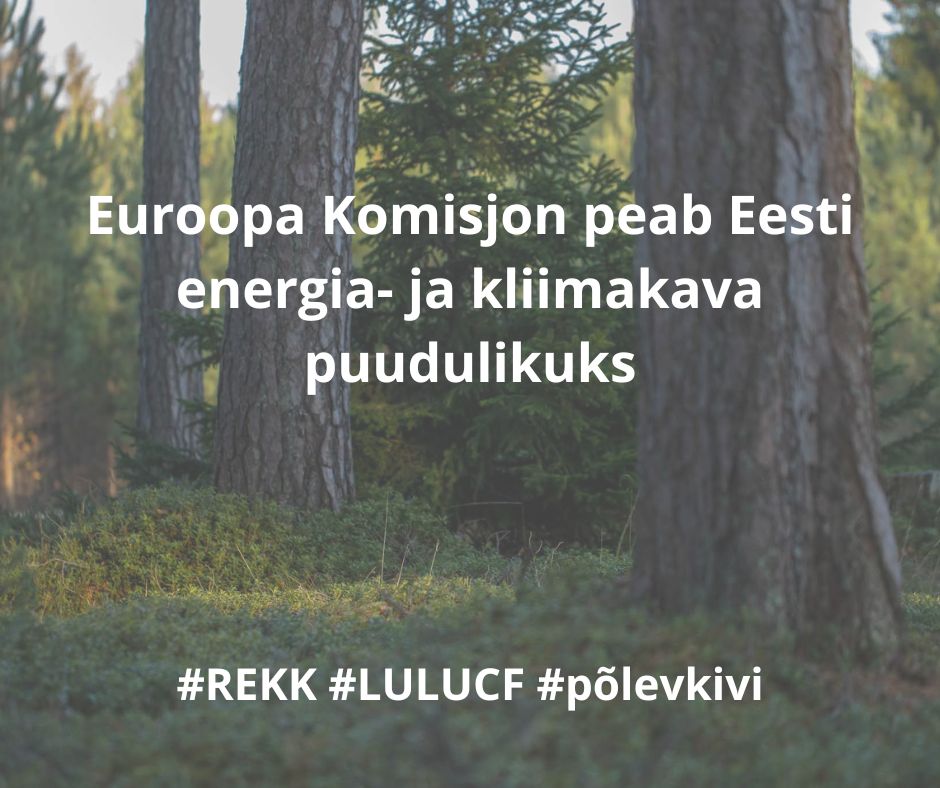 Euroopa Komisjon peab Eesti energia- ja kliimakava puudulikuks