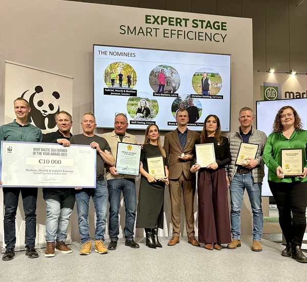 Läänemere-sõbraliku taluniku rahvusvaheline auhind läks murranguliste uuenduste eest Rootsi põllumeestele